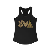 Load image into Gallery viewer, Peace Love Christmas - Women's Ideal Racerback Tank