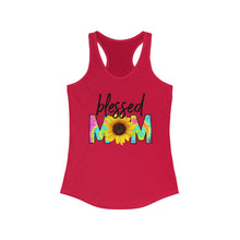 Load image into Gallery viewer, Blessed Mom - Women's Ideal Racerback Tank