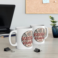 Load image into Gallery viewer, Baseball Mom Ceramic Mug 11oz