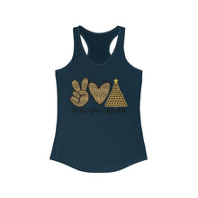 Load image into Gallery viewer, Peace Love Christmas - Women's Ideal Racerback Tank