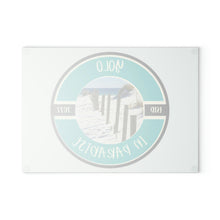 Load image into Gallery viewer, Yolo in Paradise Glass Cutting Board