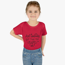 Load image into Gallery viewer, Ain't Nobody Got Time For Naps Infant Baby Rib Bodysuit