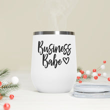 Load image into Gallery viewer, Business Babe 12oz Insulated Wine Tumbler