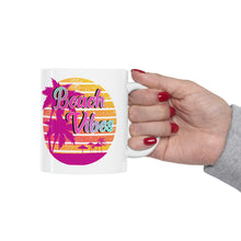 Load image into Gallery viewer, Beach Vibes Ceramic Mug 11oz