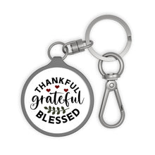 Load image into Gallery viewer, Thankful Grateful Blessed Key Ring