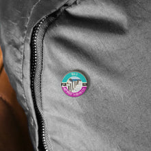 Load image into Gallery viewer, Yolo at Pink Paradise Round Pins