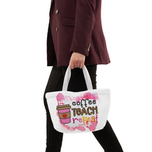 Load image into Gallery viewer, Coffee Teach Repeat - Soft Picnic Bag