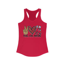 Load image into Gallery viewer, Peace Love Nursing - Women's Ideal Racerback Tank