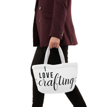 Load image into Gallery viewer, I Love Crafting - Soft Picnic Bag
