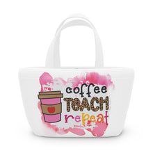 Load image into Gallery viewer, Coffee Teach Repeat - Soft Picnic Bag