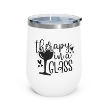 Load image into Gallery viewer, Therapy in a Glass - Wine Tumbler