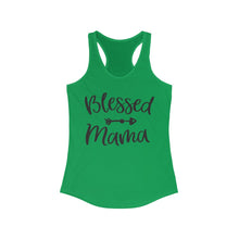Load image into Gallery viewer, Blessed Mama - Women's Ideal Racerback Tank