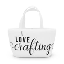 Load image into Gallery viewer, I Love Crafting - Soft Picnic Bag