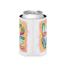 Load image into Gallery viewer, Love (Flip Flops, Beach Ball) - Can Cooler