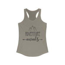 Load image into Gallery viewer, Adventure Awaits Women's Ideal Racerback Tank