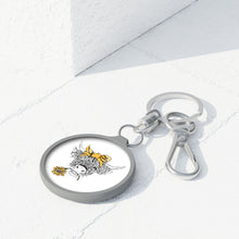 Load image into Gallery viewer, Longhorn Yellow Key Ring