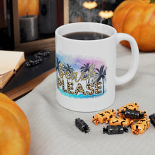 Load image into Gallery viewer, Beach Please Ceramic Mug 11oz