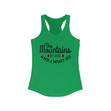 Load image into Gallery viewer, Mountains - Women's Ideal Racerback Tank