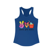 Load image into Gallery viewer, Peace Love Beach - Women's Ideal Racerback Tank