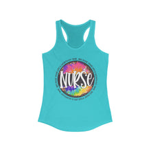 Load image into Gallery viewer, Nurse - Women's Ideal Racerback Tank