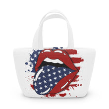 Load image into Gallery viewer, Patriotic Lips and Tongue - Soft Picnic Bag
