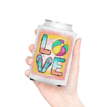 Load image into Gallery viewer, Love (Flip Flops, Beach Ball) - Can Cooler