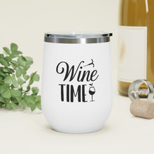 Load image into Gallery viewer, Wine Time 12oz Insulated Wine Tumbler