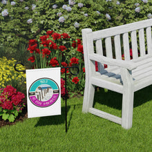 Load image into Gallery viewer, Yolo at Pink Paradise Garden Banner