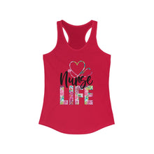 Load image into Gallery viewer, Nurse Life - Women's Ideal Racerback Tank