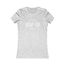 Load image into Gallery viewer, Feeling IDGAfish Distressed White Women's Favorite Tee