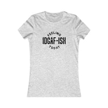 Load image into Gallery viewer, Feeling IDGAfish Distressed Black - Women's Favorite Tee