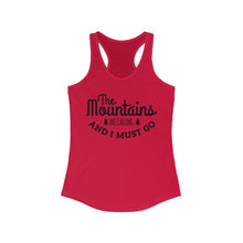 Load image into Gallery viewer, Mountains - Women's Ideal Racerback Tank