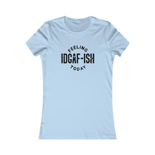 Load image into Gallery viewer, Feeling IDGAfish Distressed Black - Women's Favorite Tee