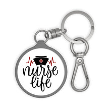 Load image into Gallery viewer, Nurse Life Key Ring