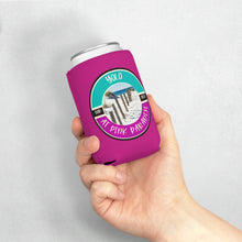 Load image into Gallery viewer, Yolo at Pink Paradise Can Cooler Sleeve