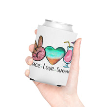 Load image into Gallery viewer, Peace Love Summer - Can Cooler