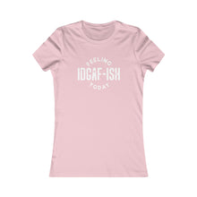Load image into Gallery viewer, Feeling IDGAfish Distressed White Women's Favorite Tee