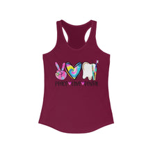 Load image into Gallery viewer, Peace Love Dental - Women's Ideal Racerback Tank