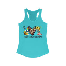 Load image into Gallery viewer, Peace Love Country - Women's Ideal Racerback Tank