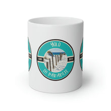 Load image into Gallery viewer, Yolo in Paradise White Mug, 11oz