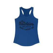 Load image into Gallery viewer, Mountains - Women's Ideal Racerback Tank