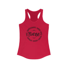 Load image into Gallery viewer, Nurse - Women's Ideal Racerback Tank