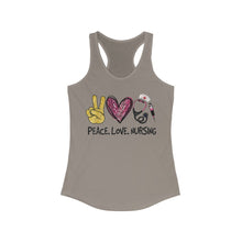 Load image into Gallery viewer, Peach Love Nursing - Women's Ideal Racerback Tank
