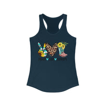 Load image into Gallery viewer, Peace Love Country - Women's Ideal Racerback Tank