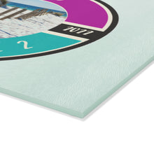 Load image into Gallery viewer, Yolo in Paradise 2 Glass Cutting Board