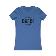 Load image into Gallery viewer, Feeling IDGAfish Distressed Black - Women's Favorite Tee