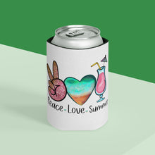 Load image into Gallery viewer, Peace Love Summer - Can Cooler