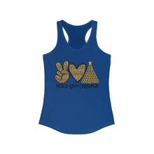 Load image into Gallery viewer, Peace Love Christmas - Women's Ideal Racerback Tank