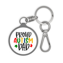 Load image into Gallery viewer, Proud Autism Dad Key Ring