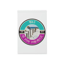 Load image into Gallery viewer, Yolo at Pink Paradise Garden Banner